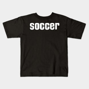 Soccer Football Kids T-Shirt